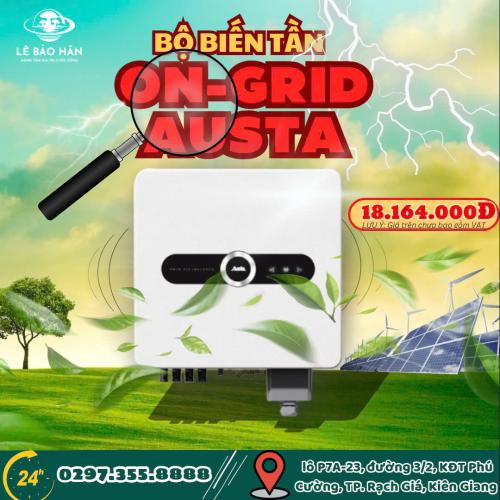 Bộ Biến Tần On-grid Austa 8K1P (1 pha, 8kWp)